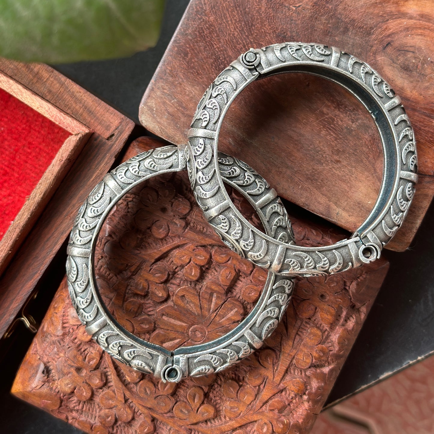 Devi | Statement Kada Bracelet | Timeless bracelet - Bloom - By Sushmita