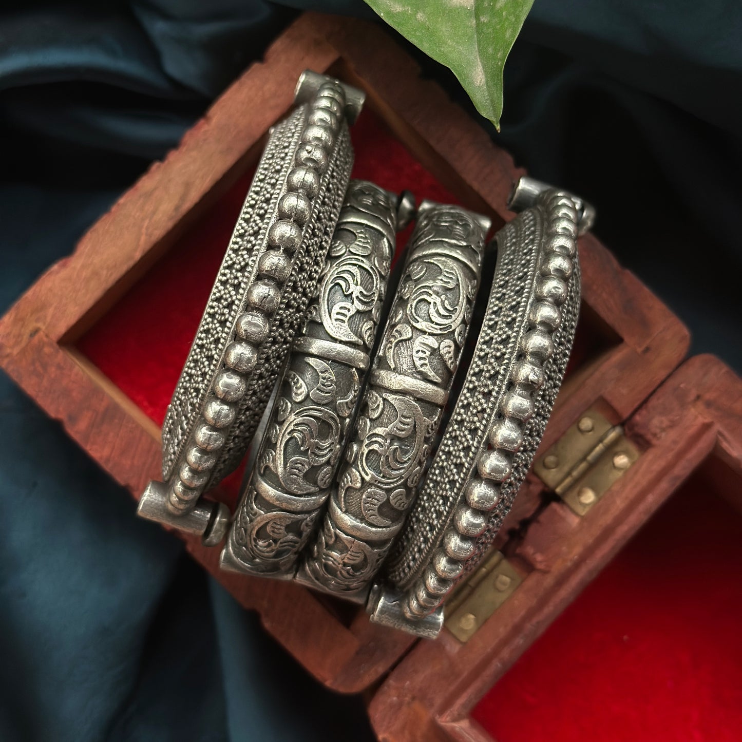 Devi Stack / kada 4- piece Set - Bloom - By Sushmita