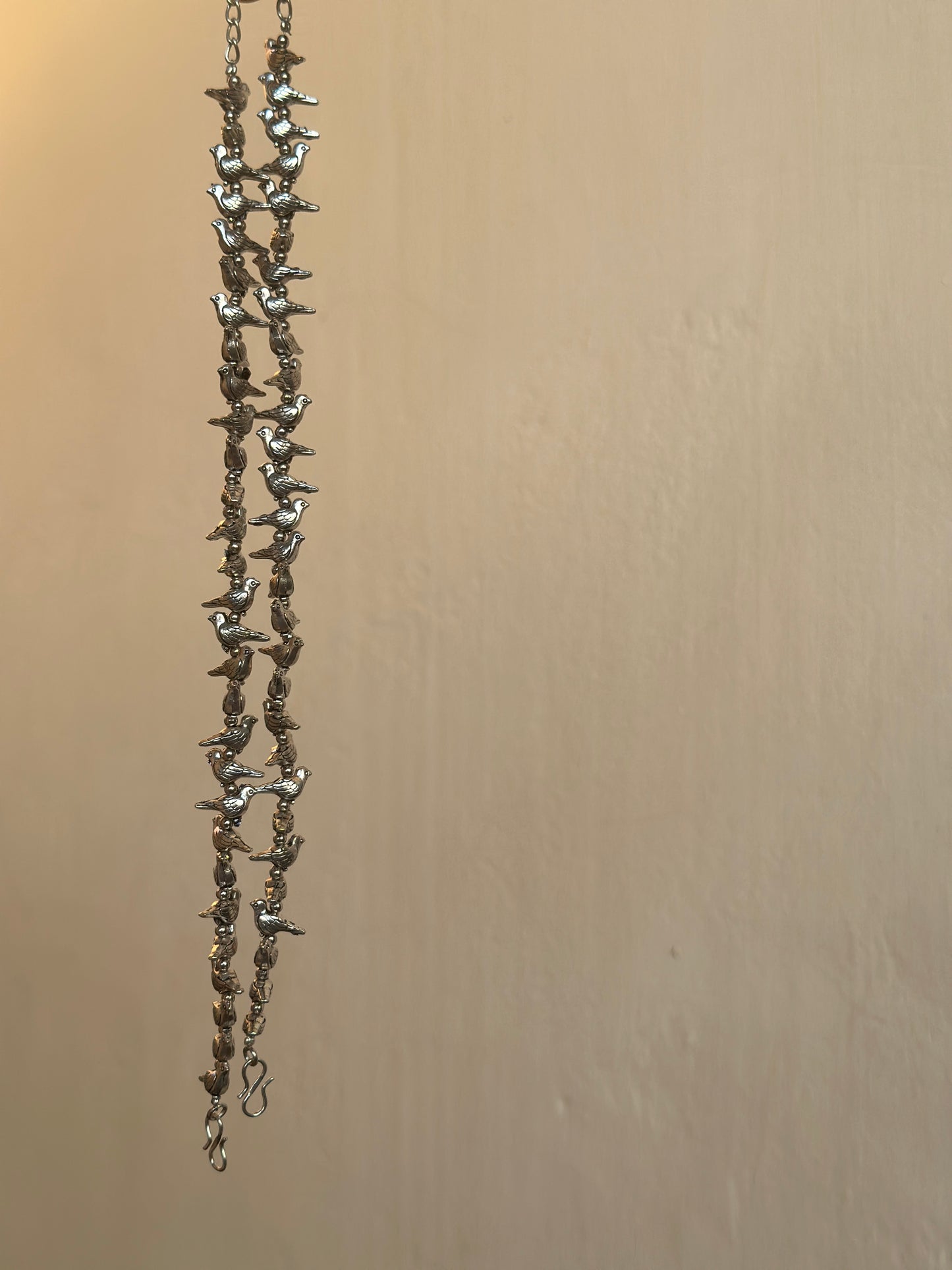 Silver Bird Anklets 🕊️ - Bloom - By Sushmita