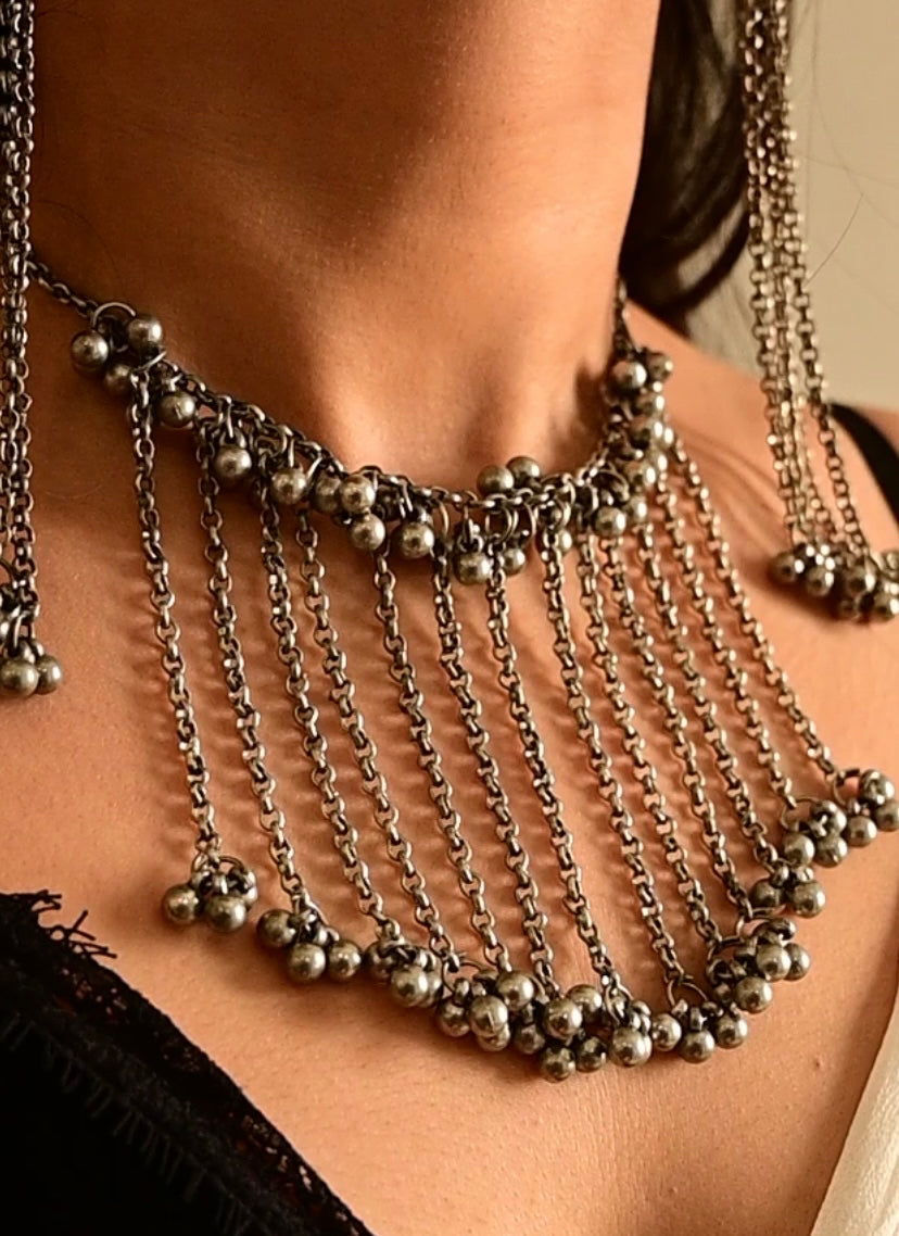 AARA - STATEMENT NECKPIECE - Bloom - By Sushmita