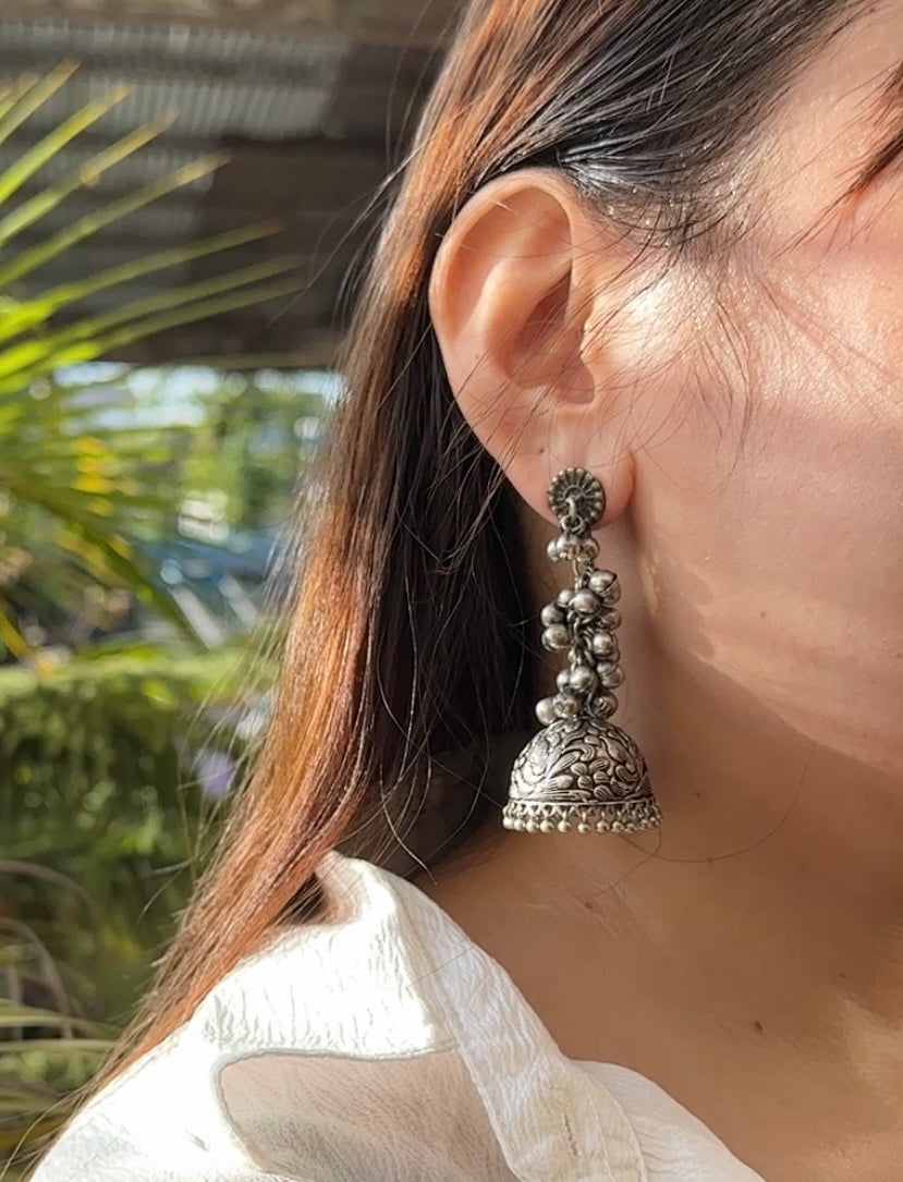 GUNJAN JHUMKA | ghungroo - Bloom - By Sushmita