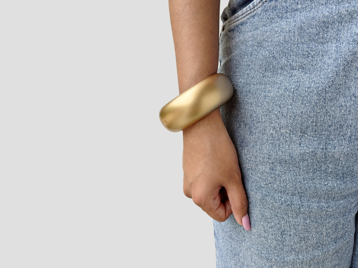 Resin chunky Golden Bangles / Bracelet