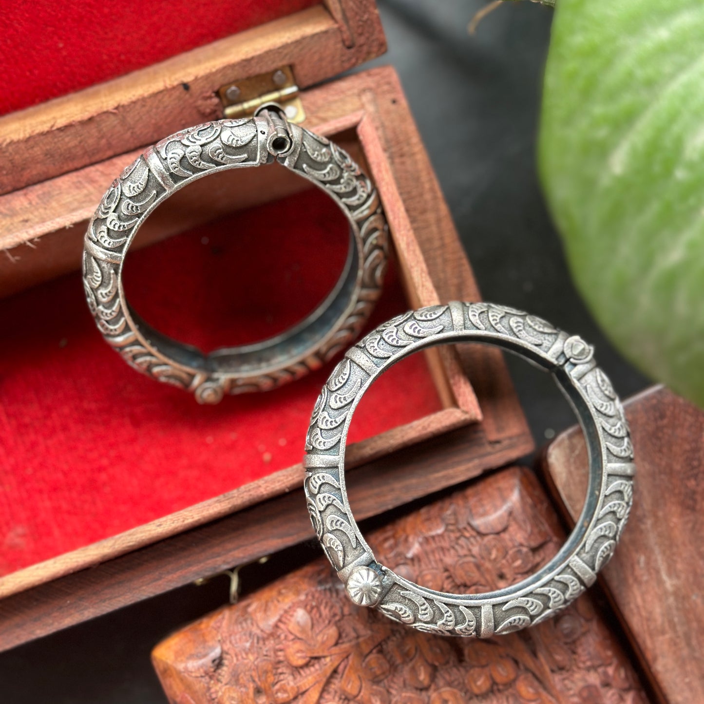 Devi | Statement Kada Bracelet | Timeless bracelet - Bloom - By Sushmita