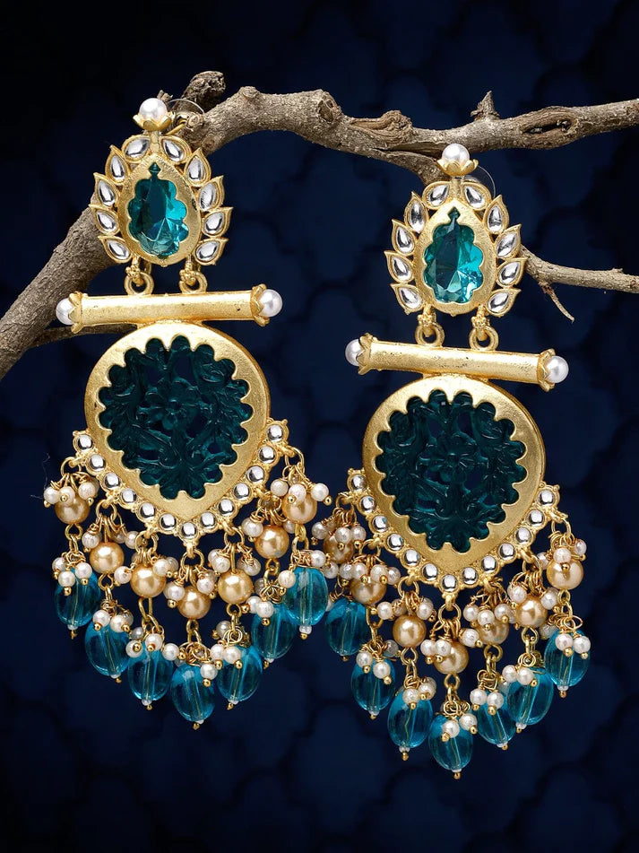 INAYAT Stone Earrings - Bloom - By Sushmita