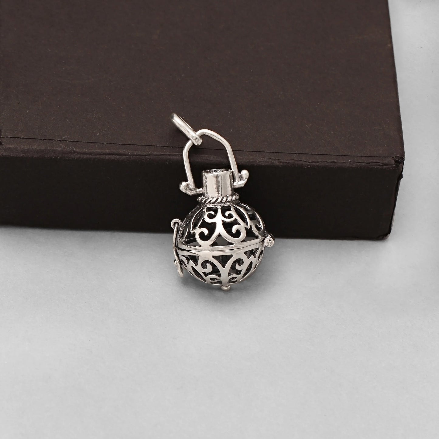 Harmony Ball locket with chain | Scent locket | perfume necklace - Bloom - By Sushmita