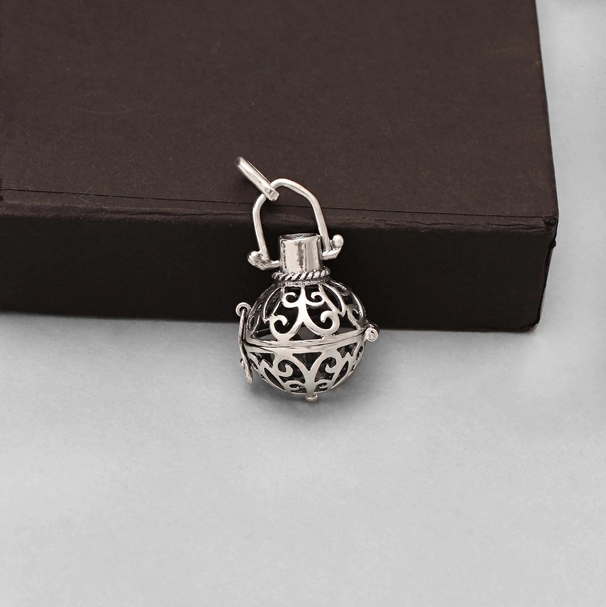 Harmony Ball locket with chain | Scent locket | perfume necklace - Bloom - By Sushmita