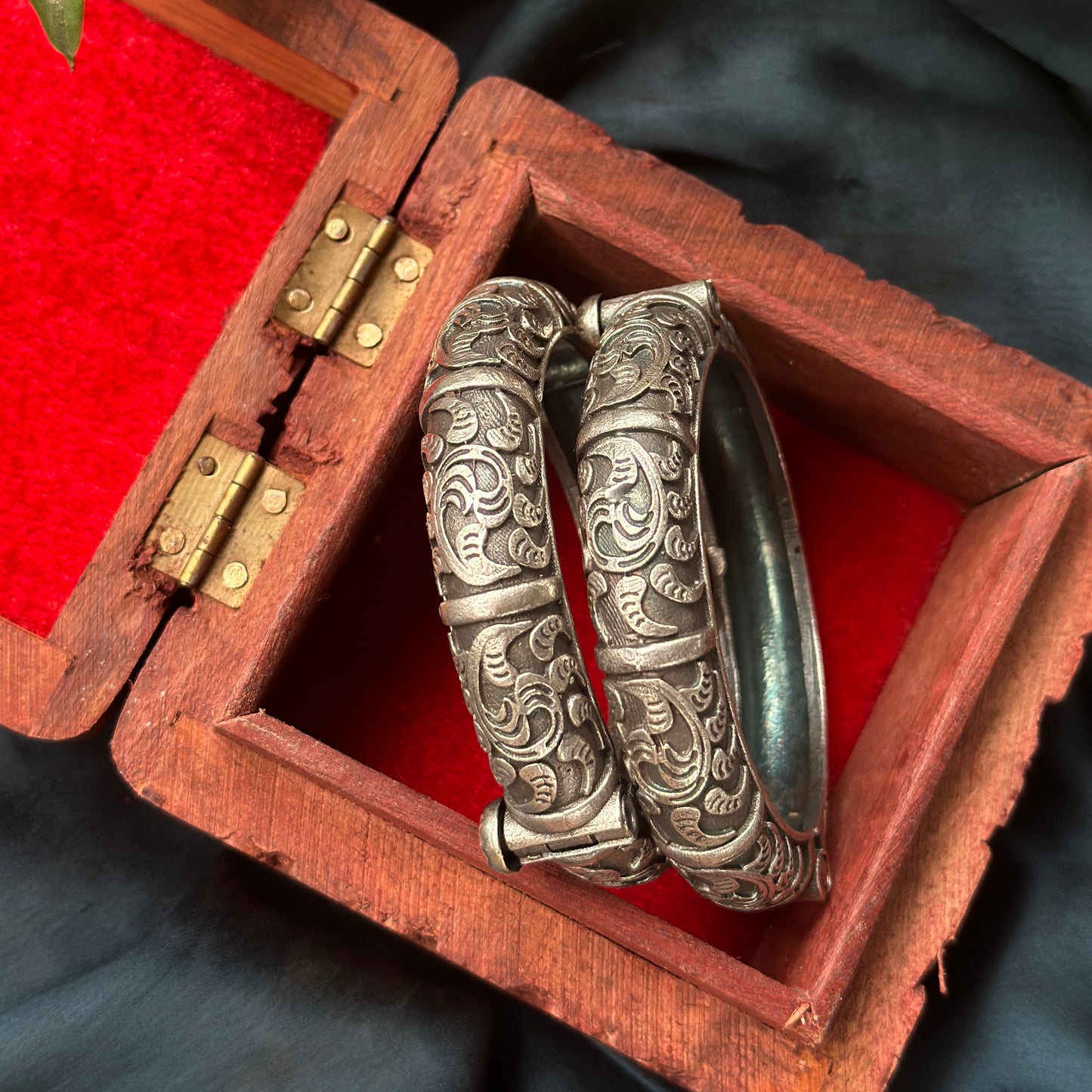 Devi | Statement Kada Bracelet | Timeless bracelet - Bloom - By Sushmita