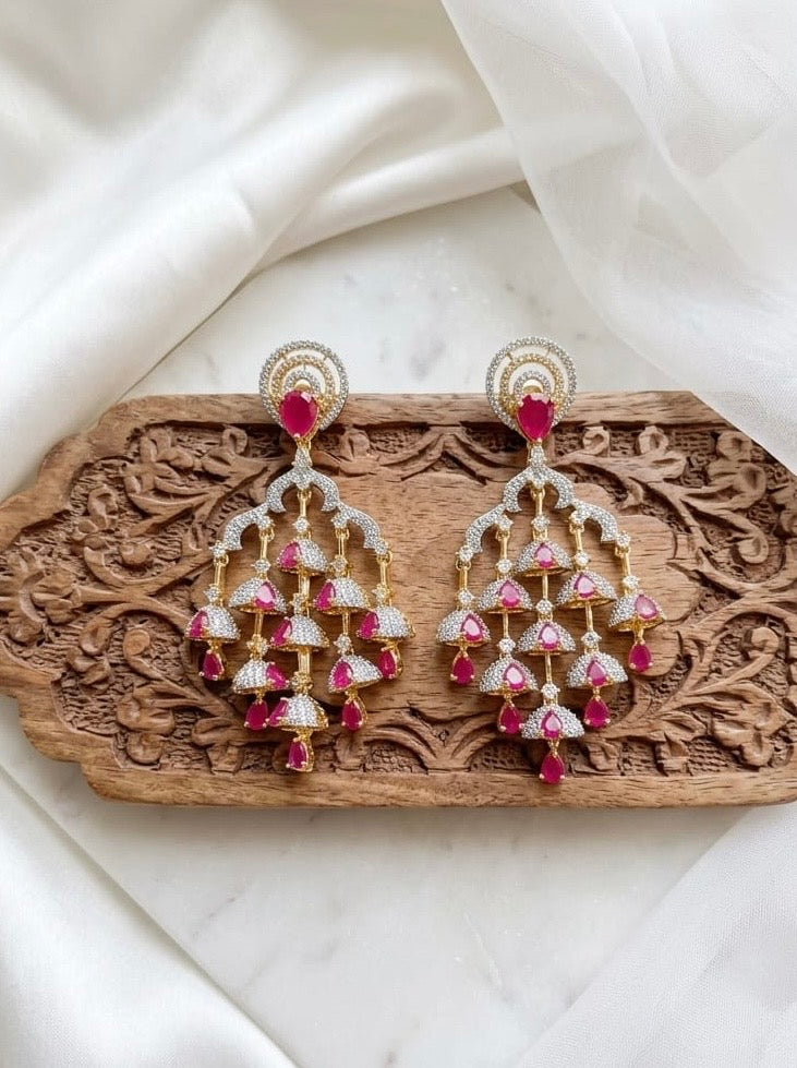 American Diamond earrings