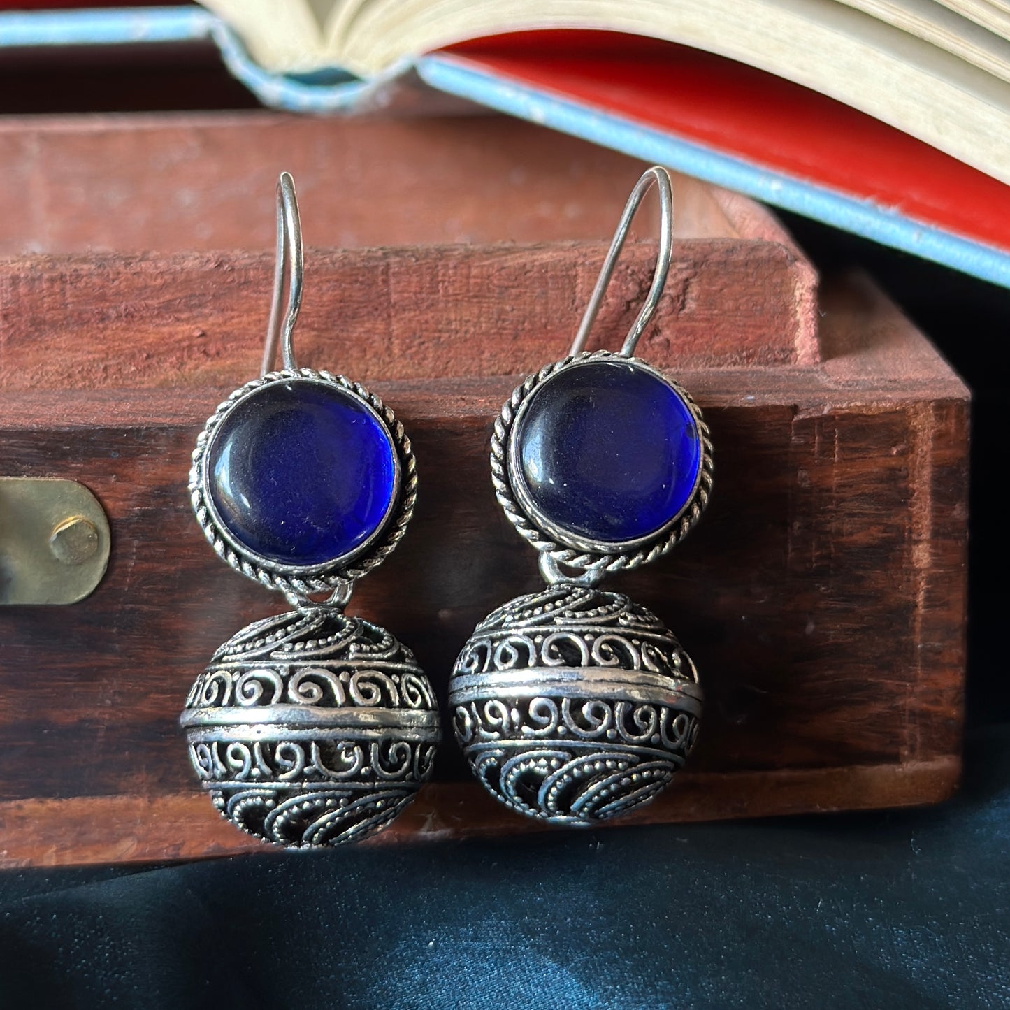 Candy 🍭 Jhumki | Monalisa Stone Jhumka / Hangings - Bloom - By Sushmita