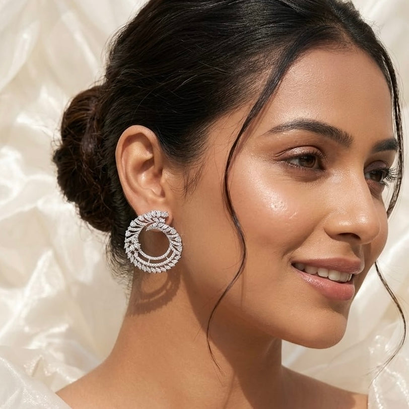 American Diamond earrings