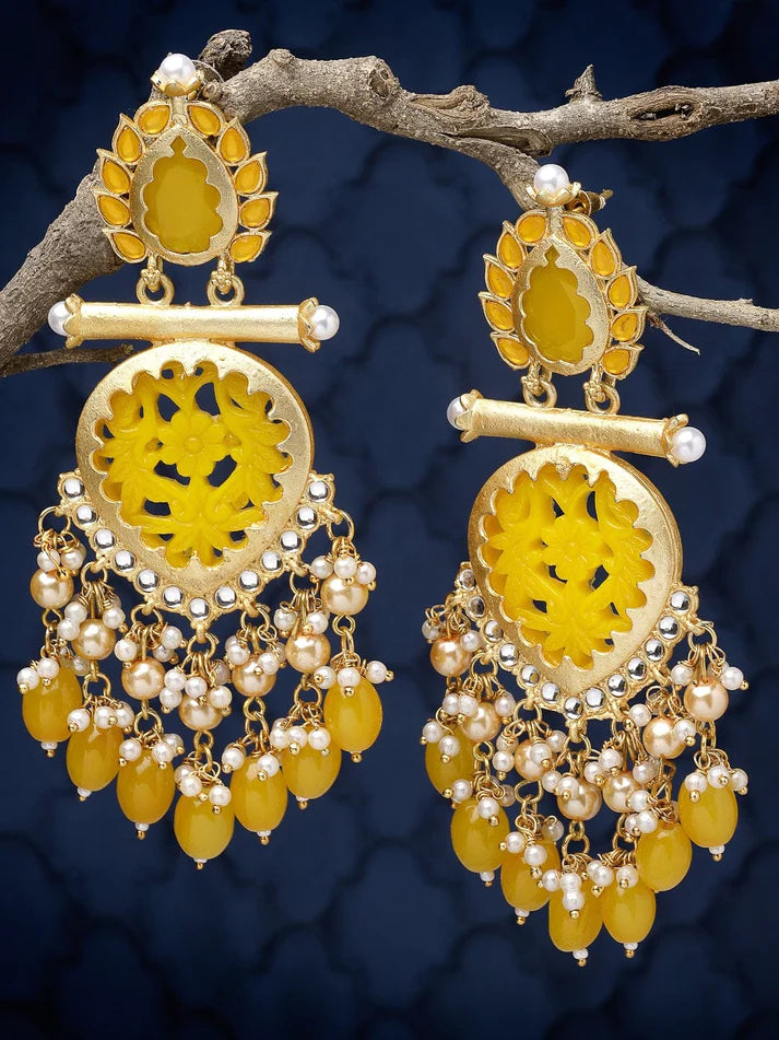 INAYAT Stone Earrings - Bloom - By Sushmita