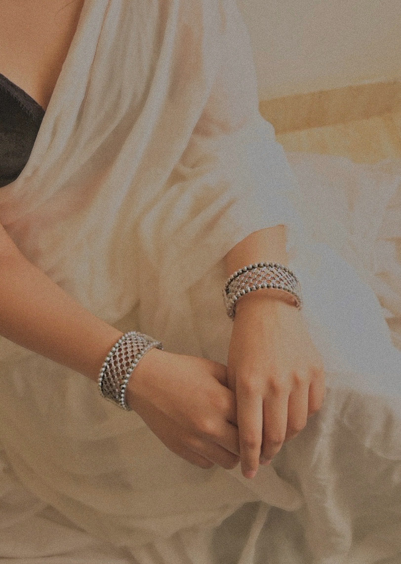 Amaya | Statement Kada Bracelet | Timeless bracelet - Bloom - By Sushmita