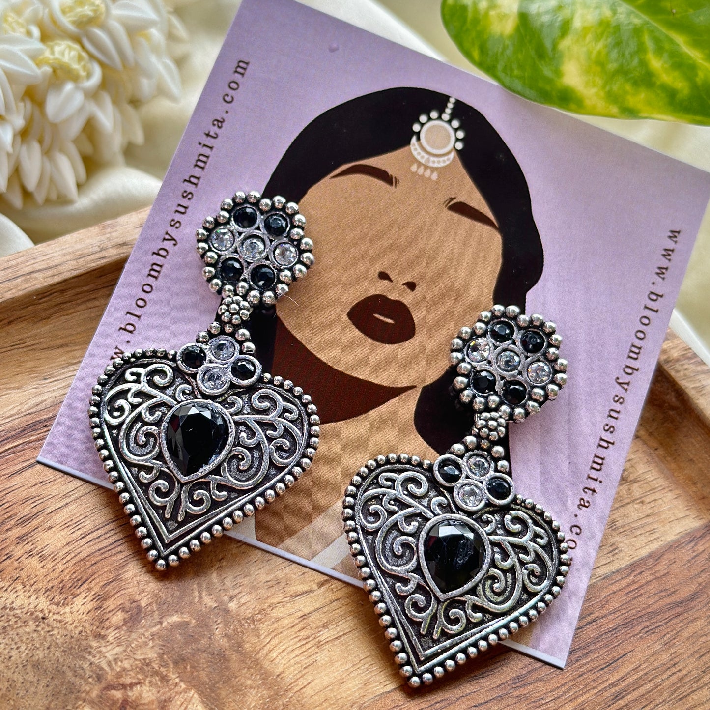 Color Stone Earrings - Bloom - By Sushmita