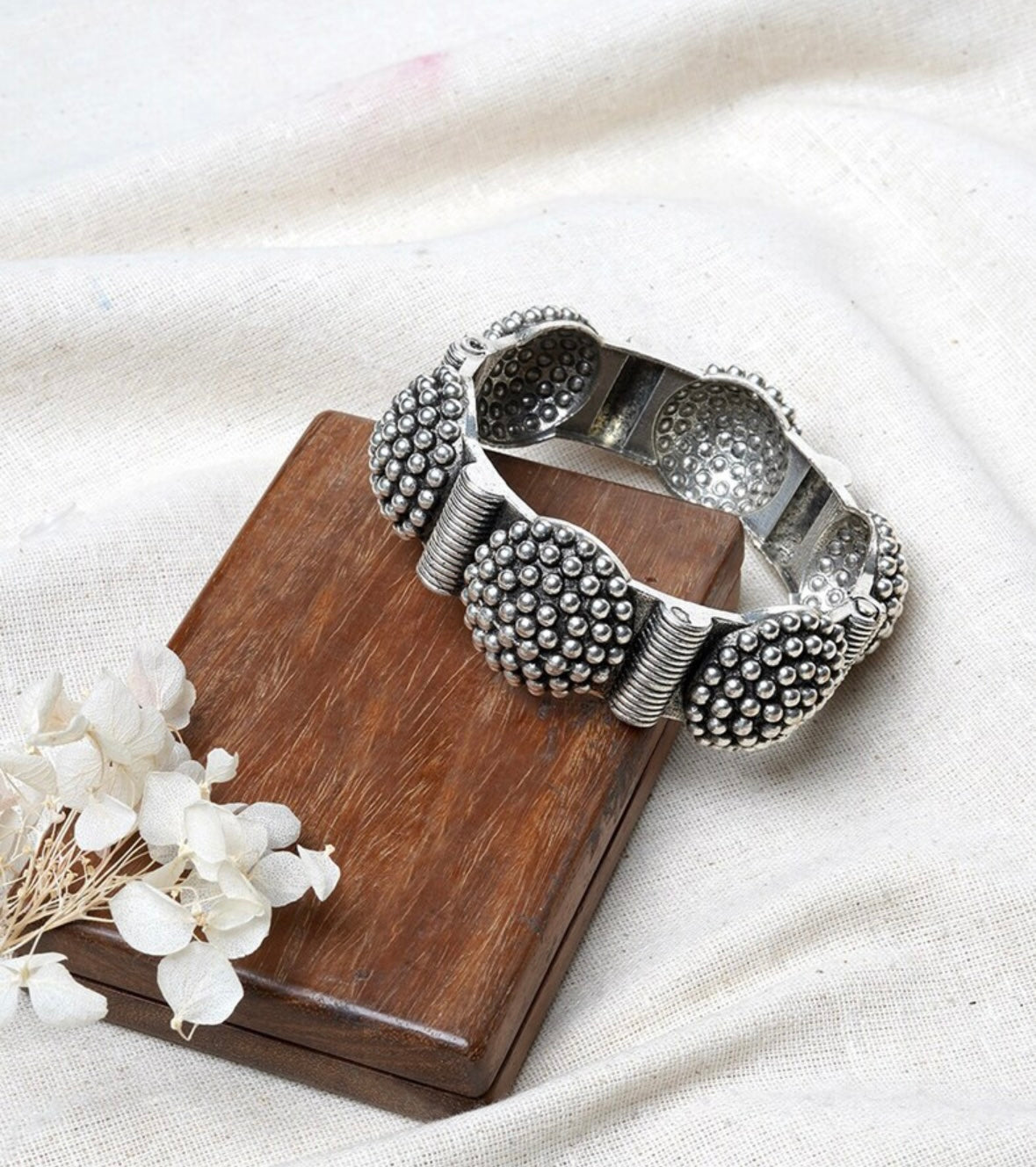 Statement kada / bracelet - Bloom - By Sushmita