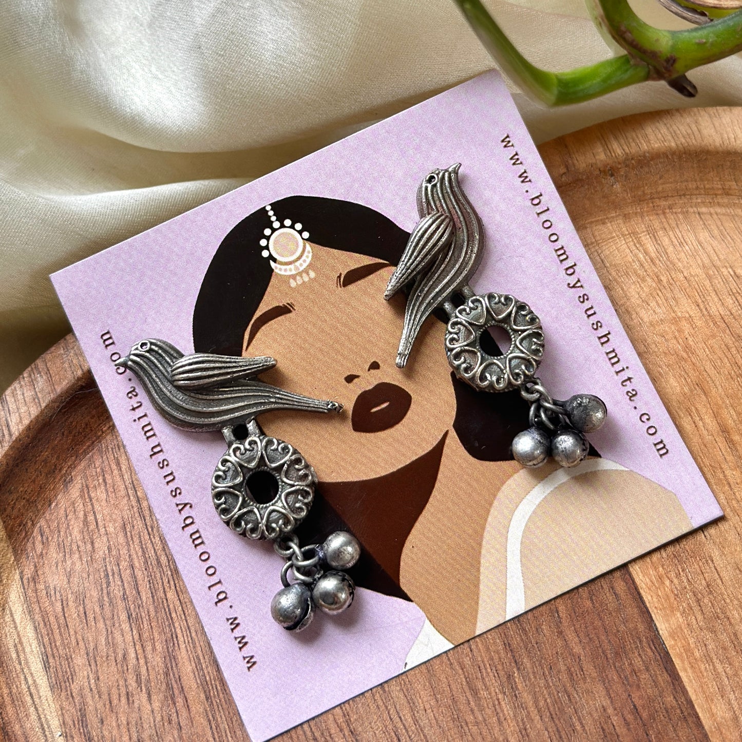 Chidiya Bird Earrings - Bloom - By Sushmita