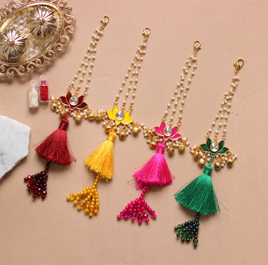 Designer kundan and Meena Lumba for Bhabhi - Bloom - By Sushmita