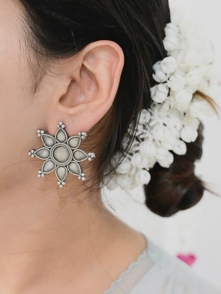 Flower Studs - Bloom - By Sushmita