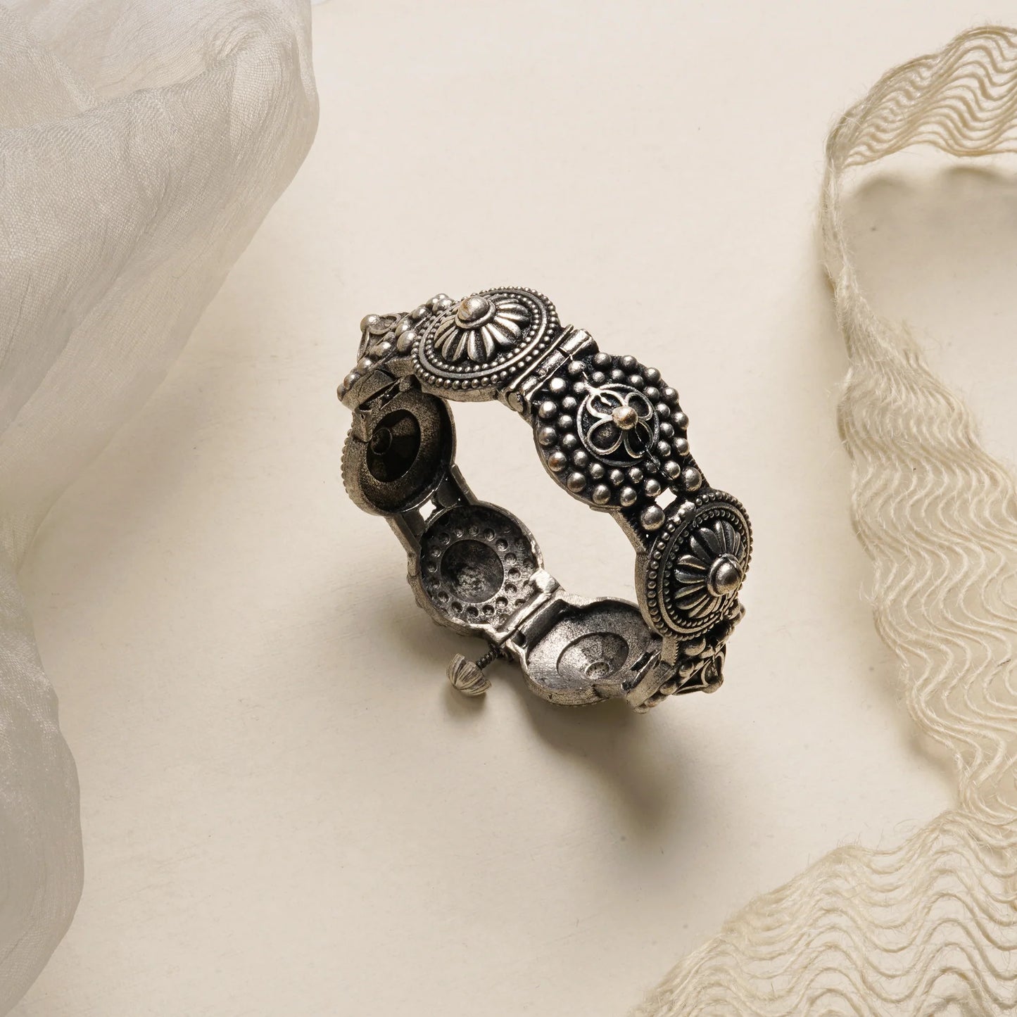 DEVI | Statement Kada Bracelet | Timeless bracelet - Bloom - By Sushmita