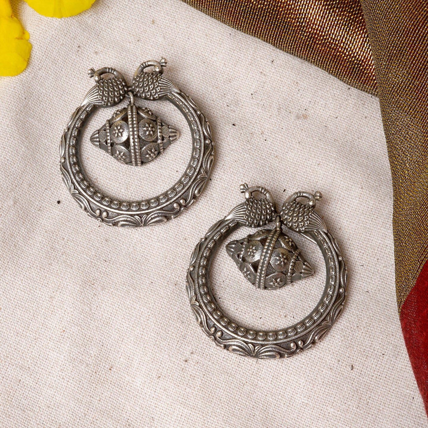 Gaj Chandbaali Earring - Bloom - By Sushmita