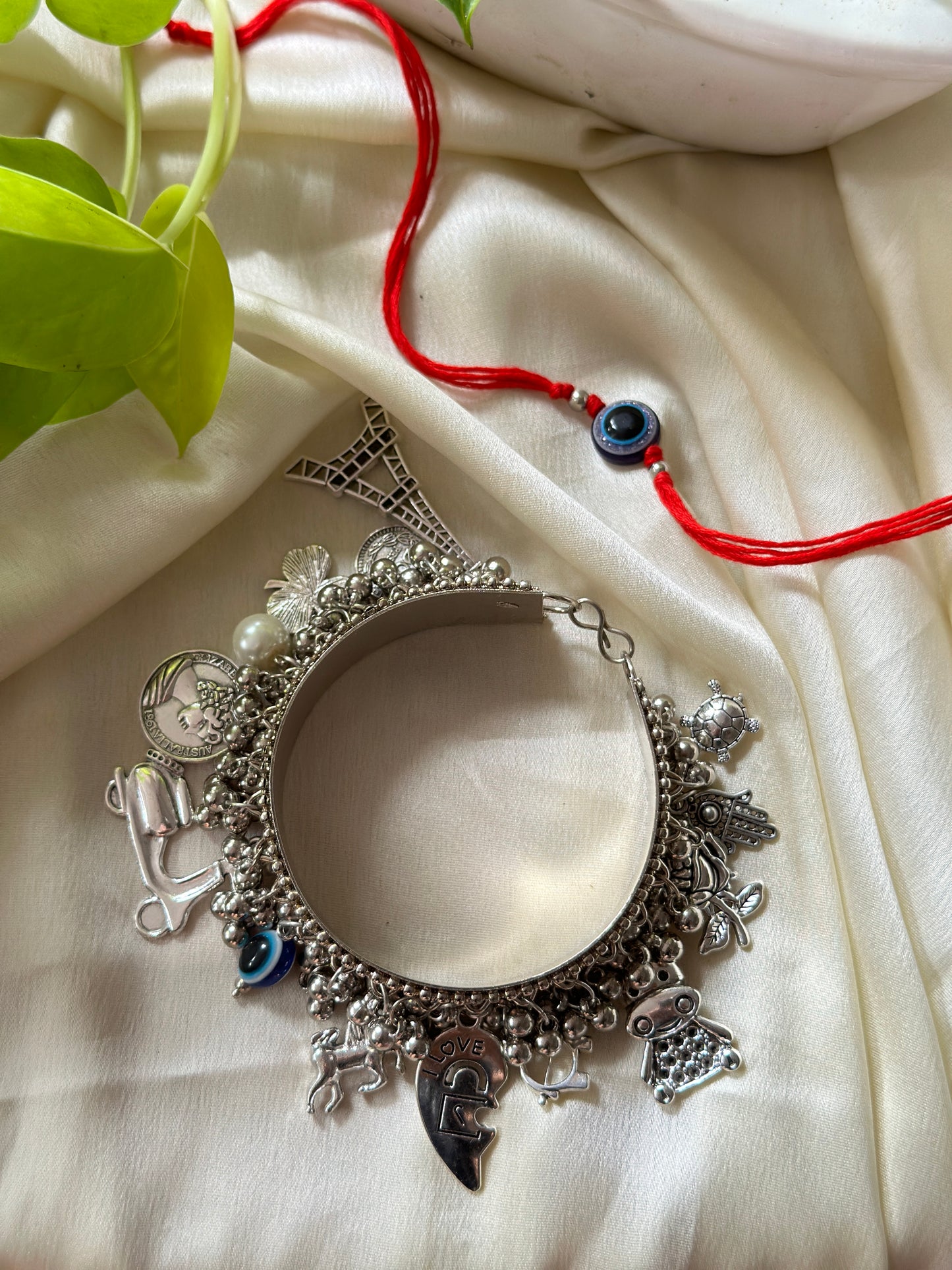 Evil eye 🧿 Charm Bracelet - Bloom - By Sushmita