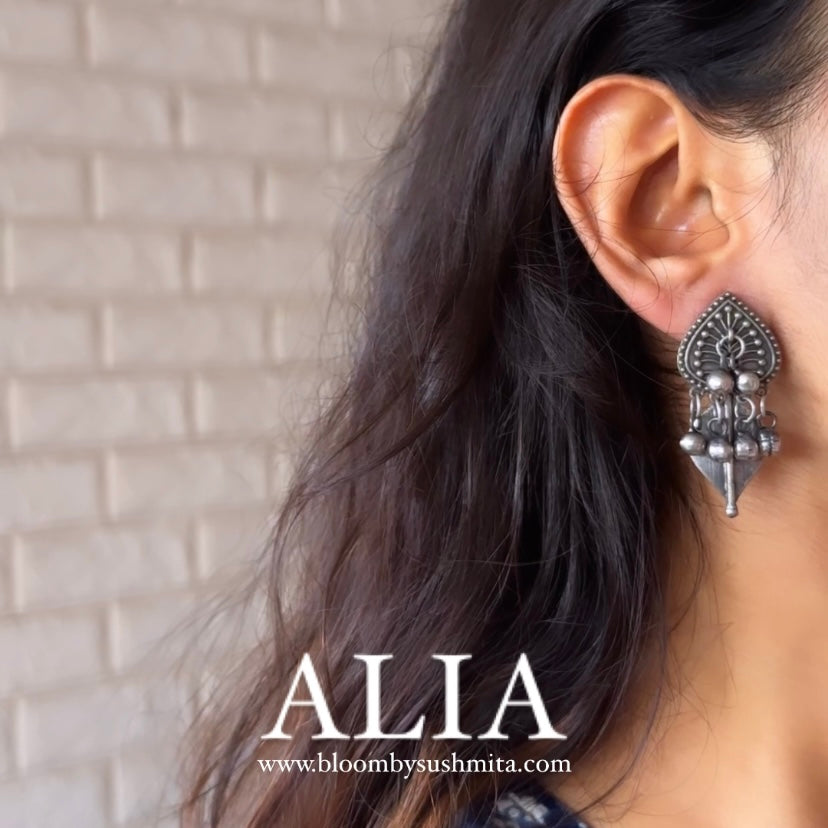 ALIA | Alia bhatt Earrings / Jhumka - Bloom - By Sushmita