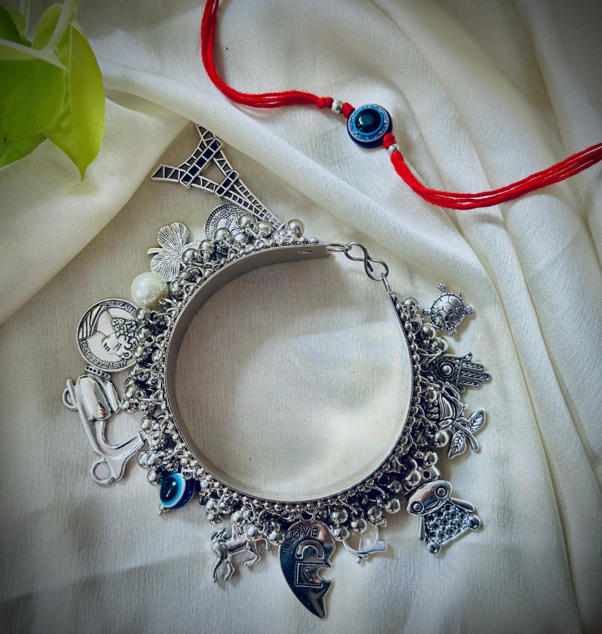Evil eye 🧿 Charm Bracelet - Bloom - By Sushmita