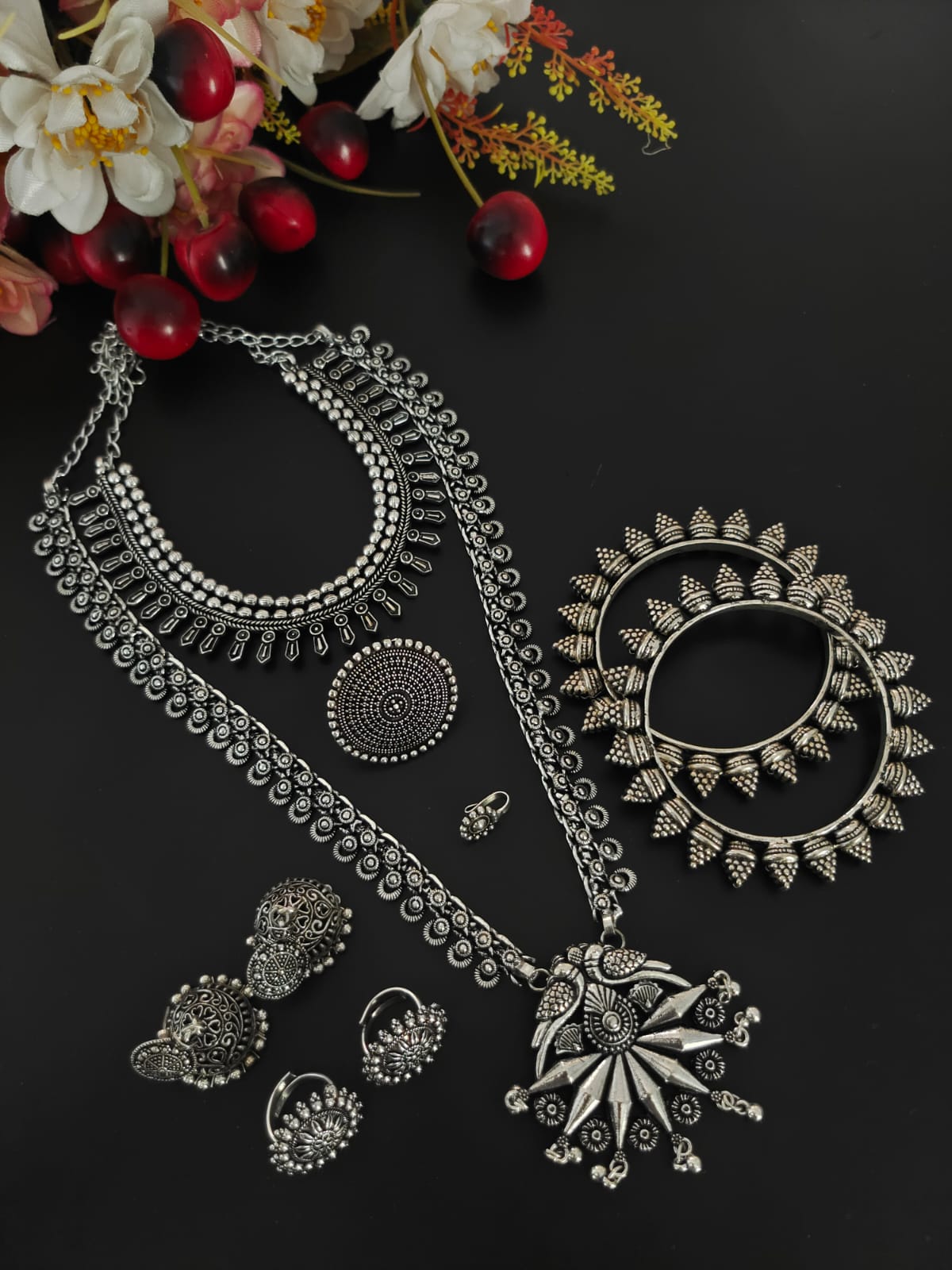 ROOH 7-PIECE COMBO SET - Bloom - By Sushmita