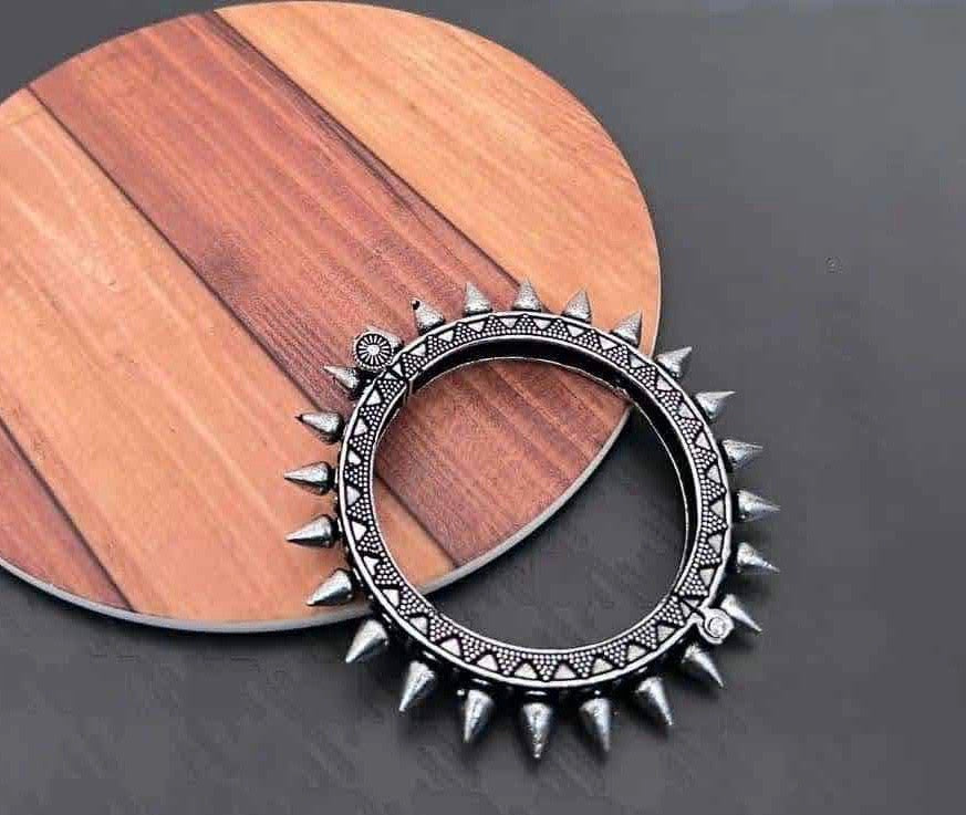 Spiked Kada Bracelet - Bloom - By Sushmita
