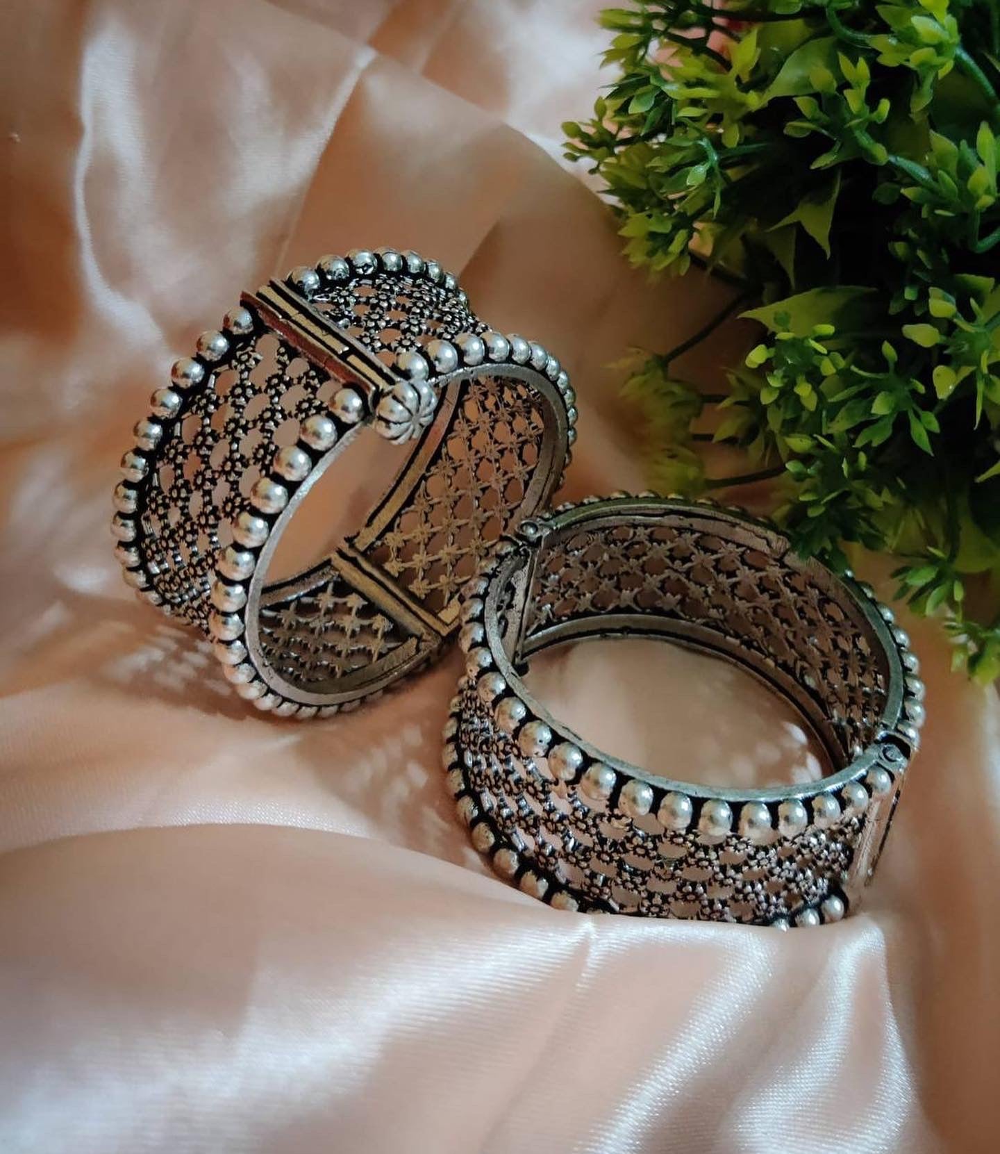 Amaya | Statement Kada Bracelet | Timeless bracelet - Bloom - By Sushmita