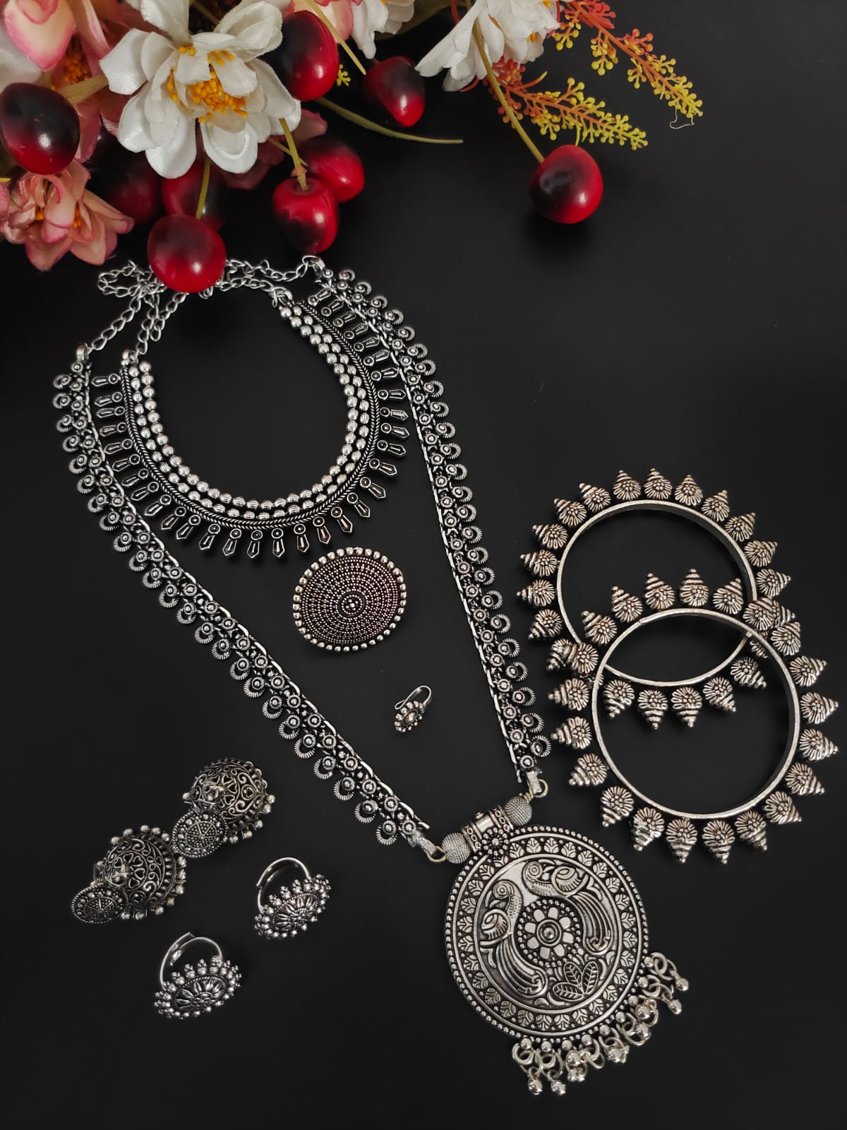 ROOH 7-PIECE COMBO SET - Bloom - By Sushmita