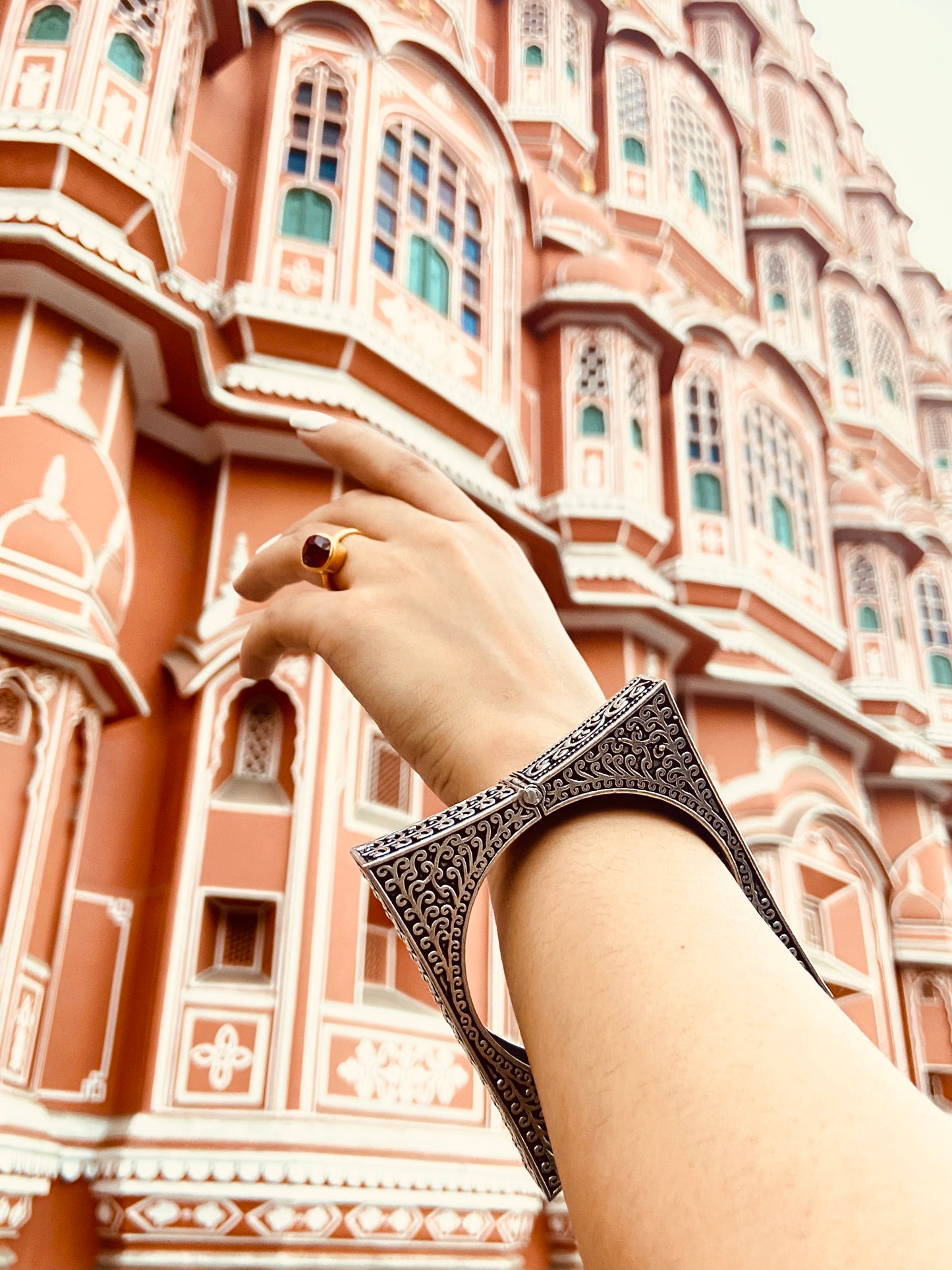 SILVER BANGLES / KADA - Bloom - By Sushmita