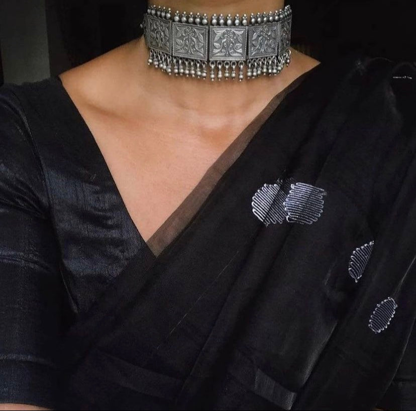 Antique Peacock Choker Set - Bloom - By Sushmita