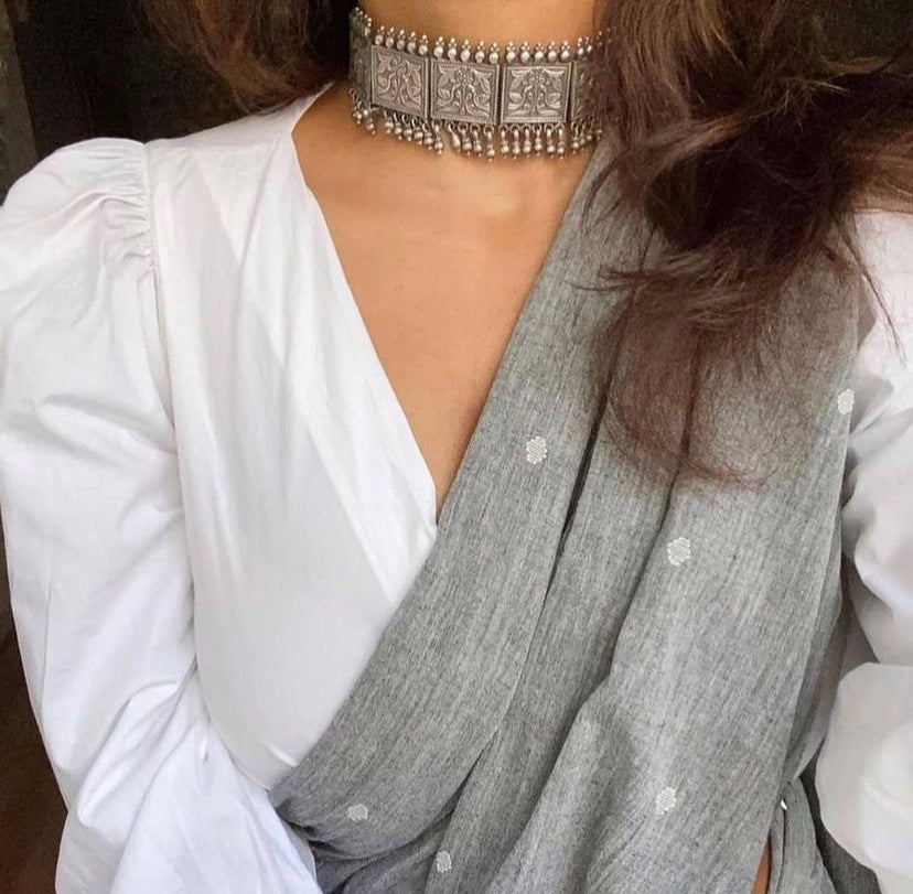 Antique Peacock Choker Set - Bloom - By Sushmita