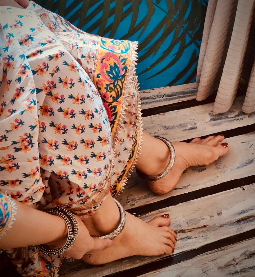 HASLI ANKLETS / PAYAL - Bloom - By Sushmita