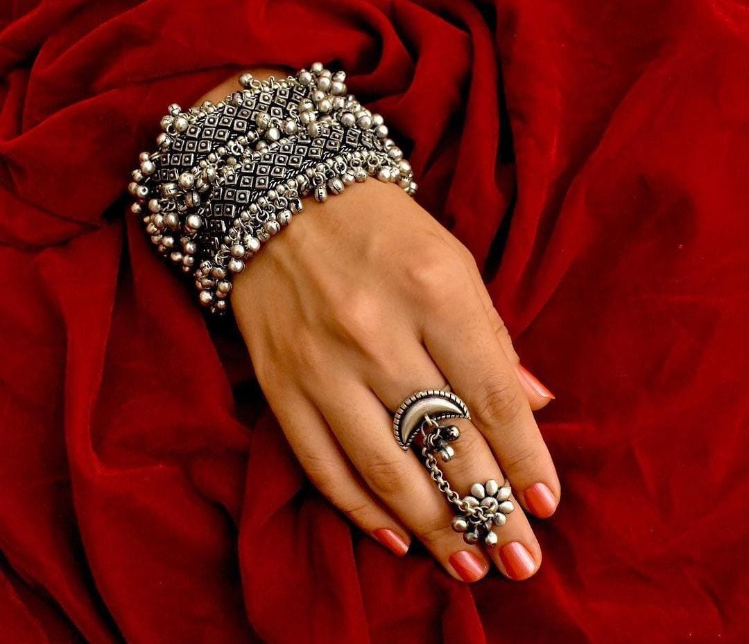 Kanak Bracelet & Ring Combo - Bloom - By Sushmita