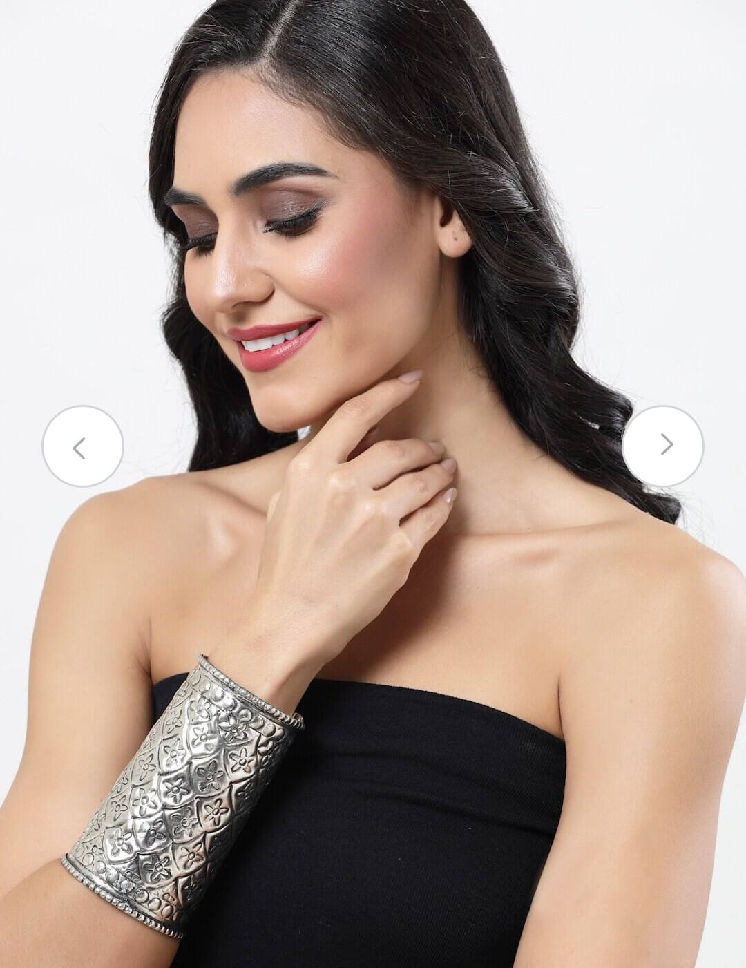 Statement kada / bracelet - Bloom - By Sushmita
