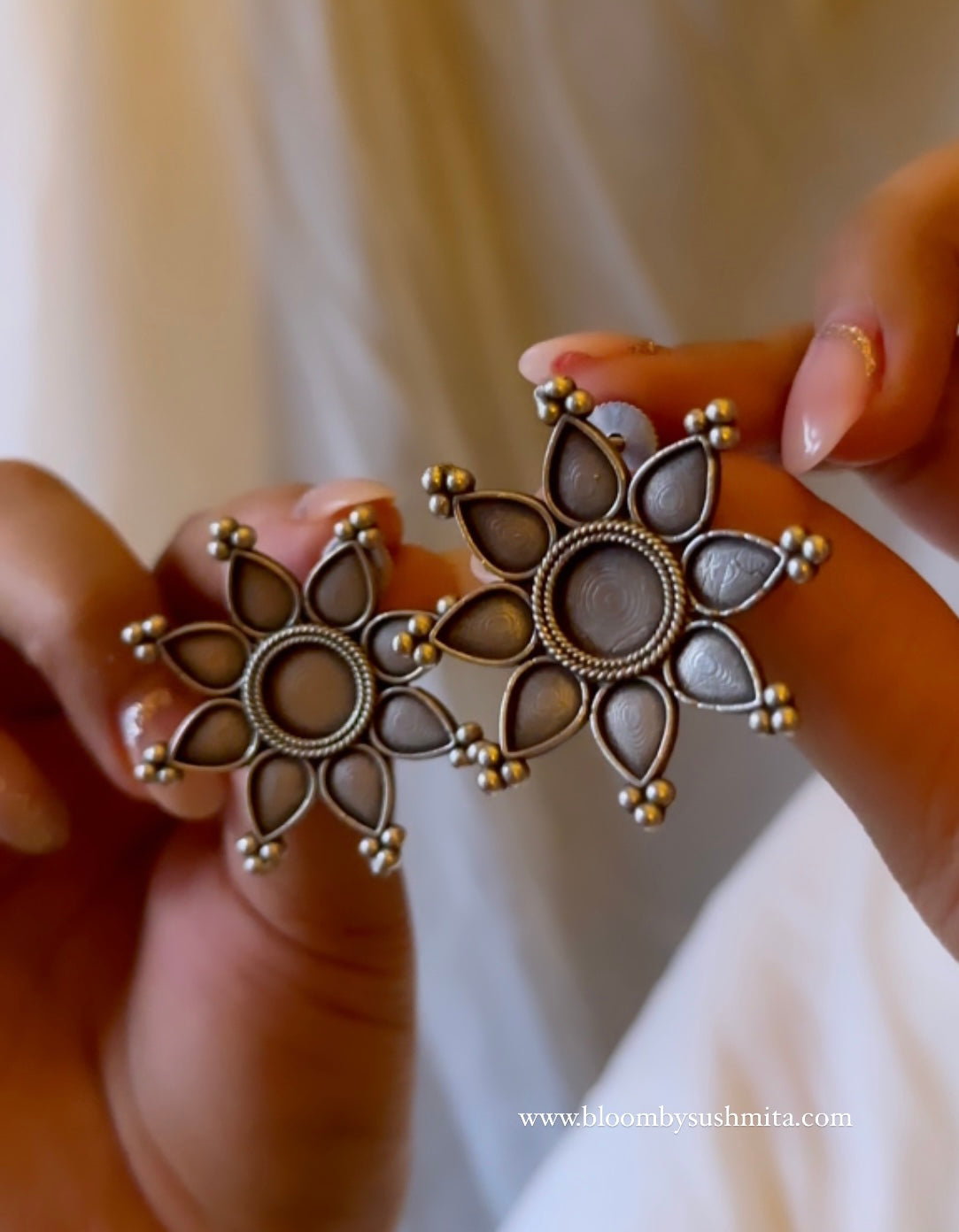 Flower Studs - Bloom - By Sushmita