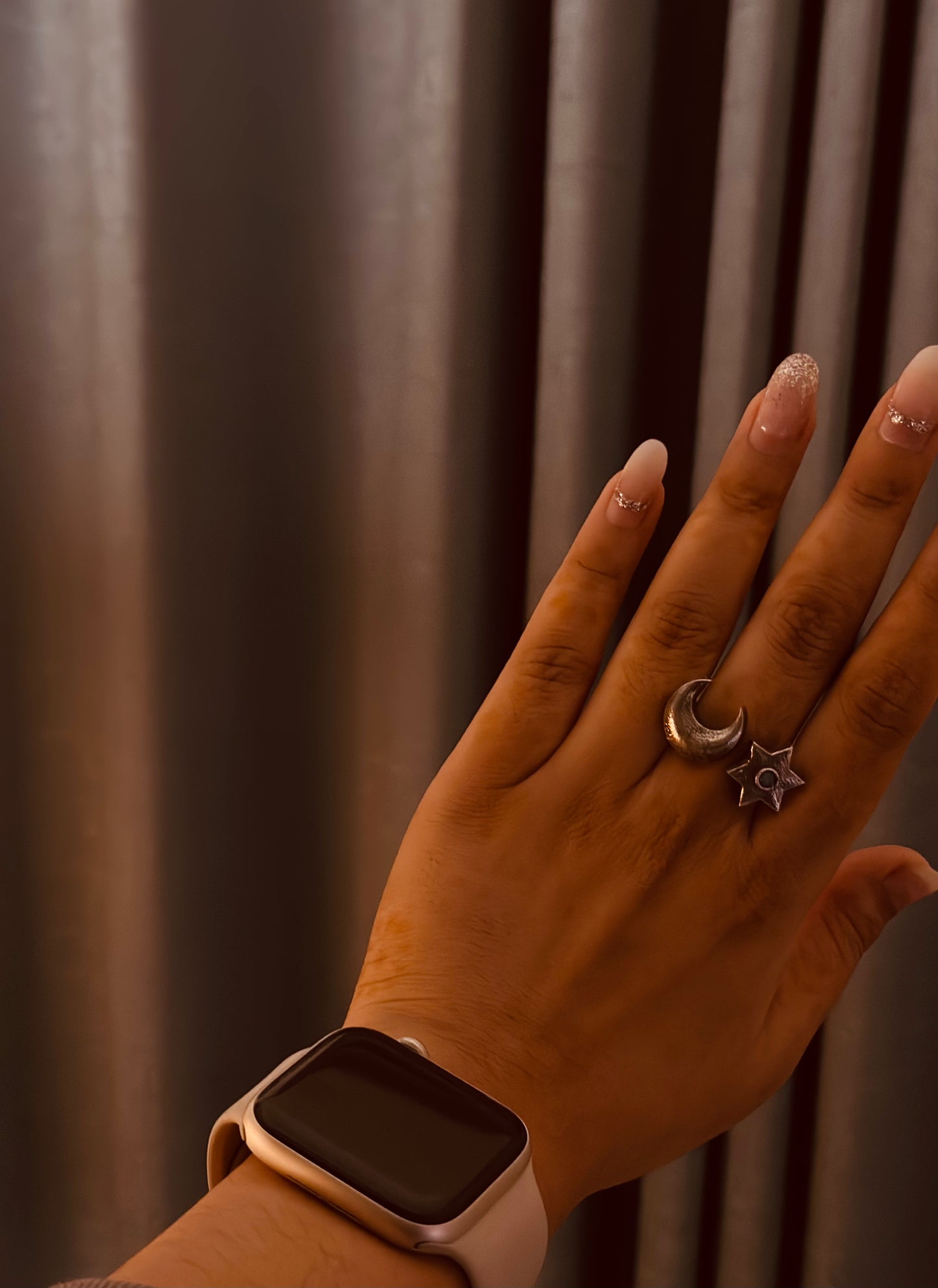 Chaand-Sitara Ring - Bloom - By Sushmita
