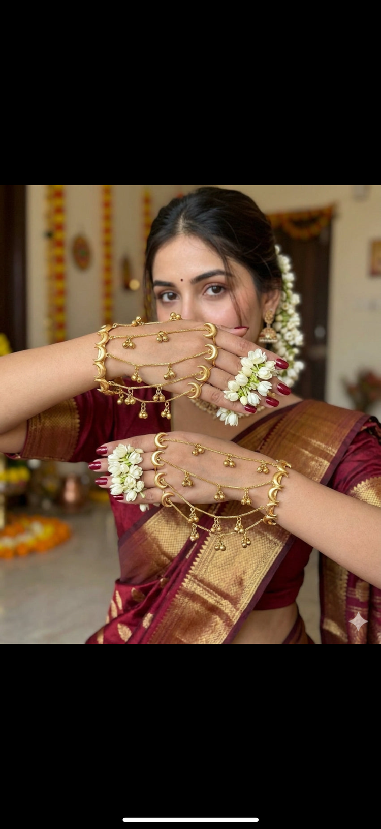 Hand harness | Hathphool | handflowers