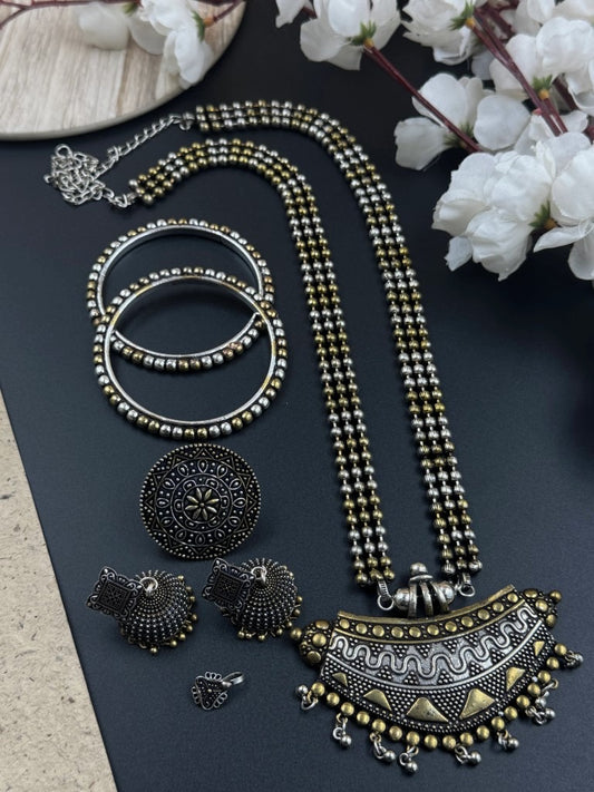 SHAHSHA 5-PIECE DUAL TONE GIFT SET