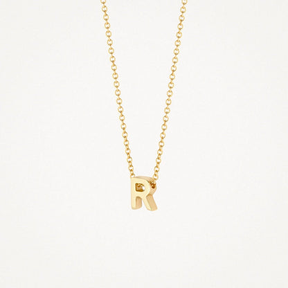 18k Gold plated Anti tarnish Initial Chain Necklace