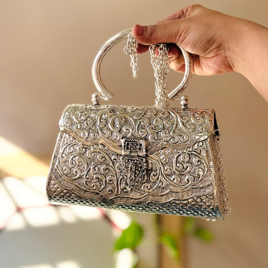 Chaandi bags | Silver purse
