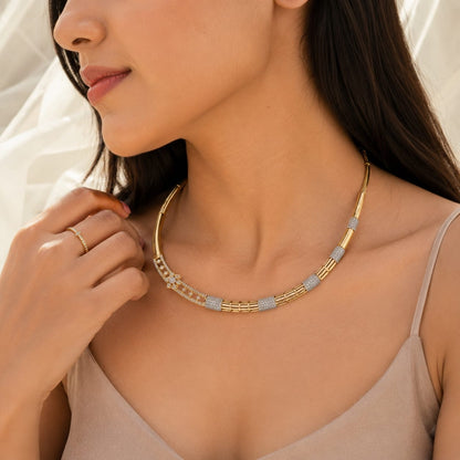 American diamond Necklace set