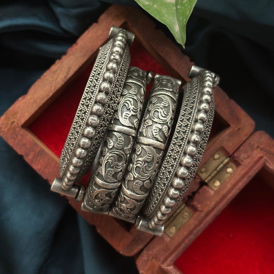 Devi Stack / kada 4- piece Set - Bloom - By Sushmita