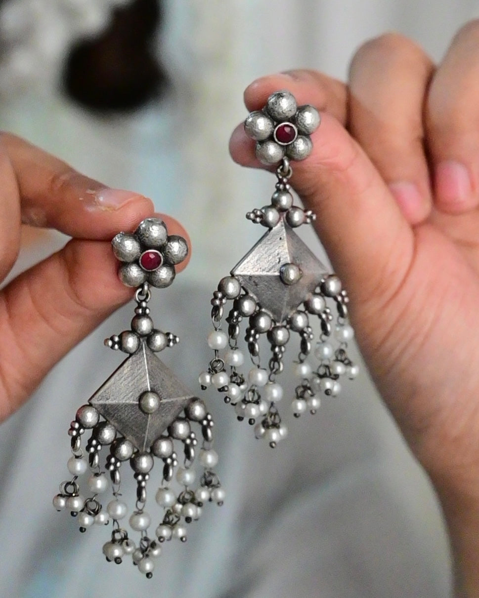 TARA Silver Earrings