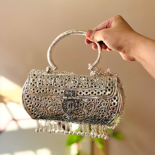 Chaandi bags | Silver purse