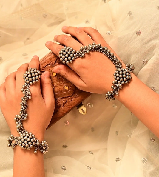 Beautiful Women Bangle Hand Accessories Bracelet, Kangan Bracelet Hathfool  for Women, Kundan Bracelet, Kundan Hand Accessories, Bangles 