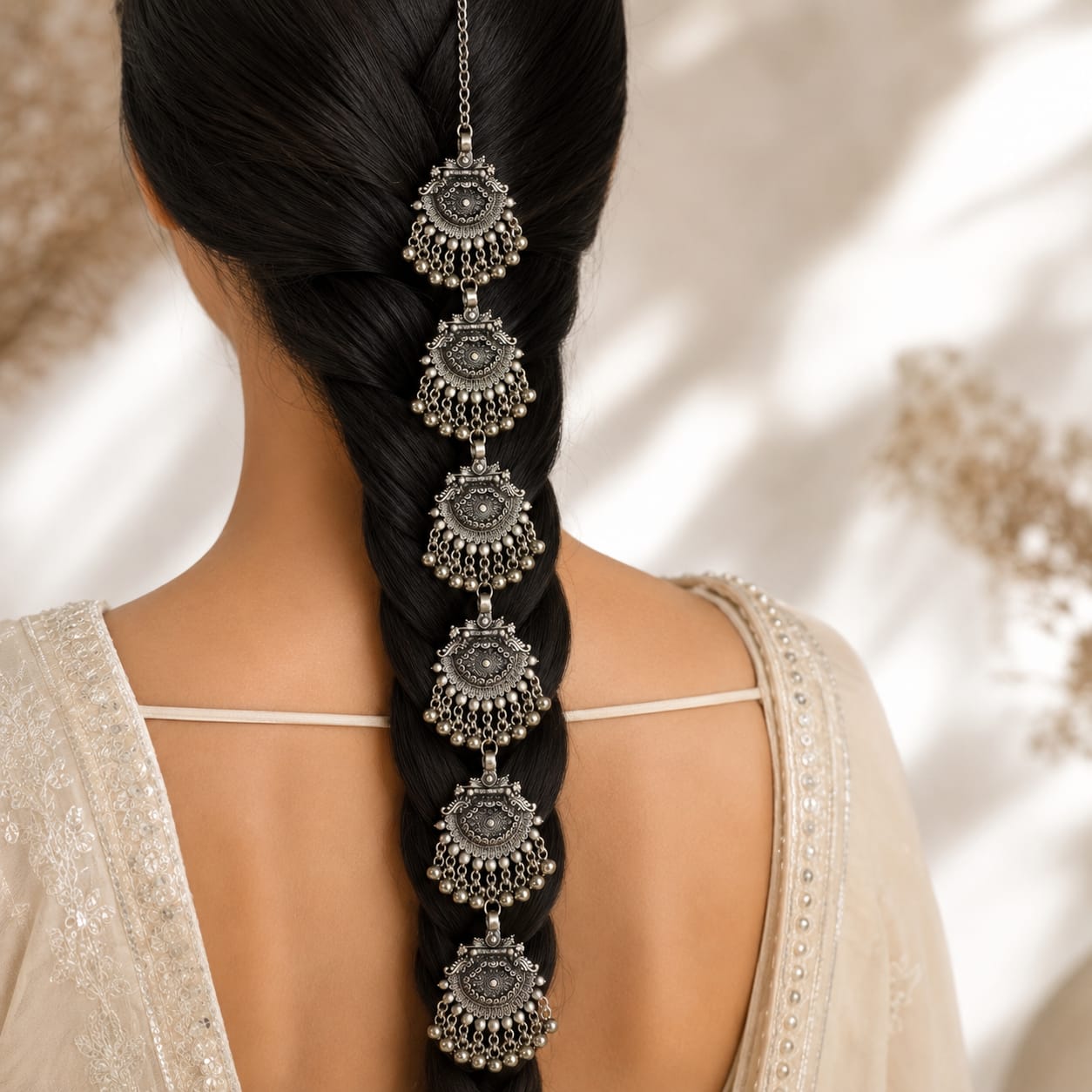 Silver Hair Chain - Choti Phool