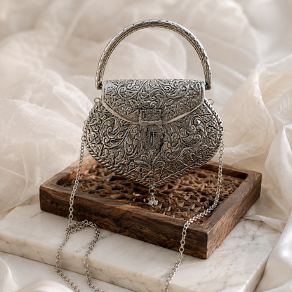 Chaandi bags | Silver purse