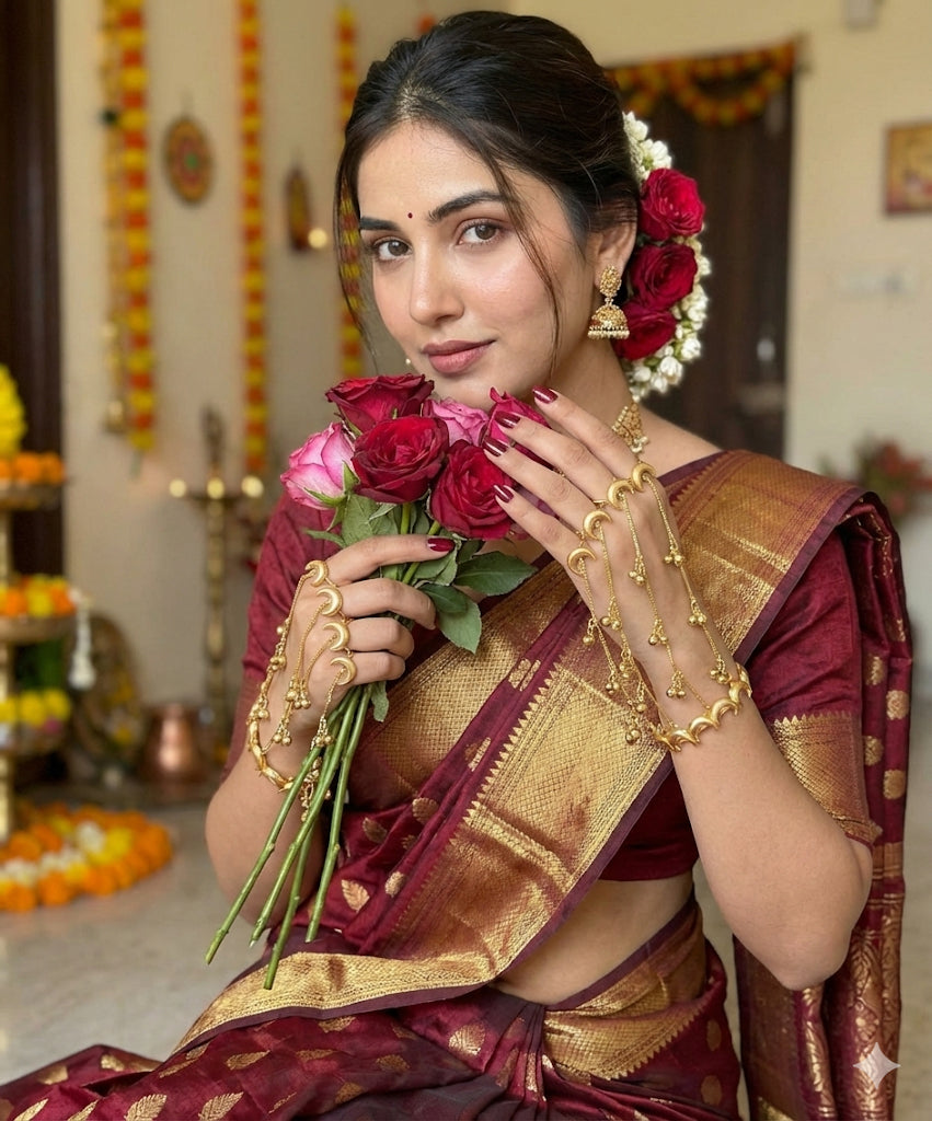 Chand Ghungroo Brass Hathphool